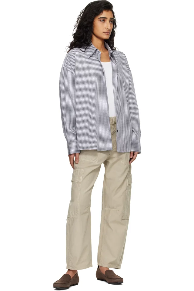 Citizens of Humanity Beige Marcelle Cargo Pants, photo 4 of 4 from SSENSE