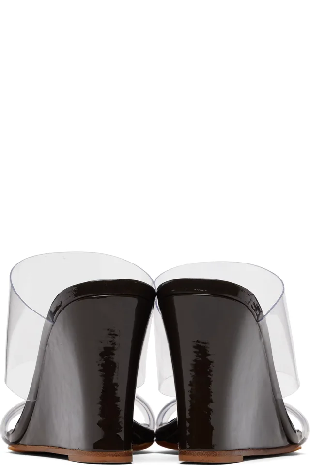 Maryam Nassir Zadeh Brown Olympia Wedge Heeled Sandals, photo 2 of 5 from SSENSE