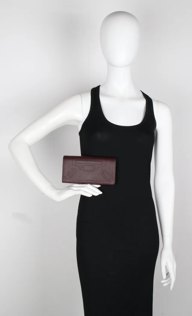 Balenciaga City Blackout Wallet Flap, Acajou/Silver from Cultstatus, photo 1 of 1