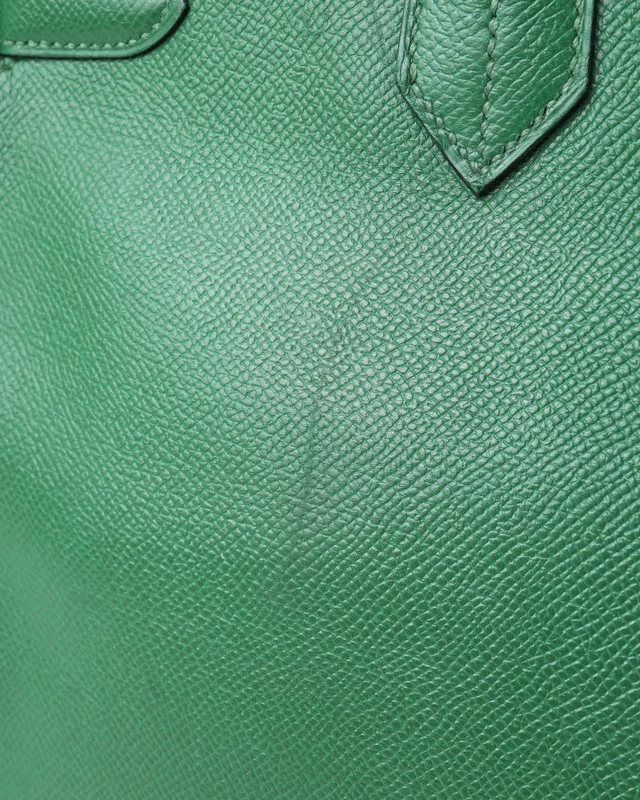 Hermès Birkin 35 Epsom Vert Bengale Bag in Green Epsom leather from A Retro Tale, photo 10 of 13