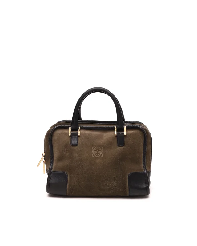 Loewe Amazona Suede Bag in Suede from A Retro Tale