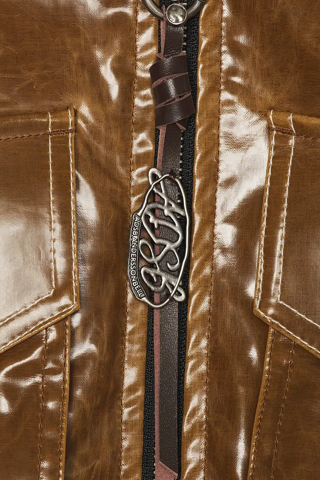 Andersson Bell Mikoos 26 Bomber Jacket in Brown, photo 5 of 5 from REVOLVE (Canada)