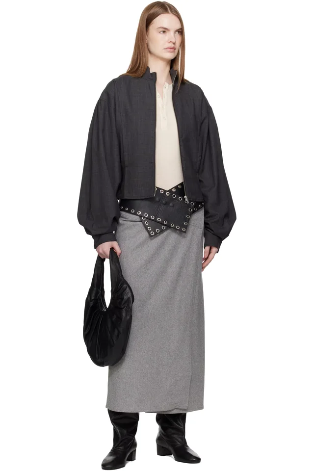 Belle Anna SSENSE Exclusive Black Dilara Belt, photo 3 of 3 from SSENSE