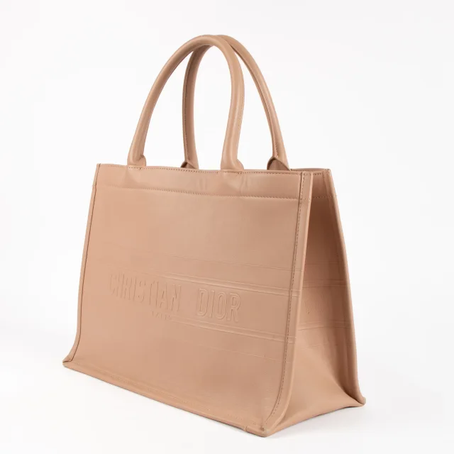Dior Nude Leather Medium Book Tote Bag in Leather from Labellov, photo 2 of 5