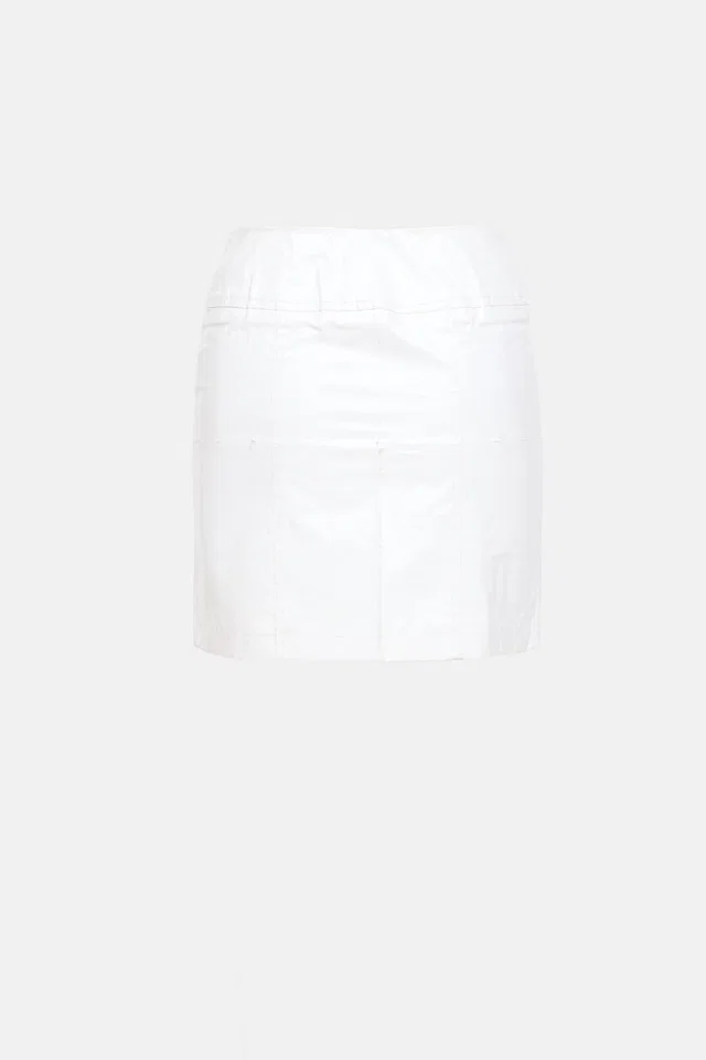 Chanel Cruise 2004 Vinyl Mini Skirt from VSP Consignment