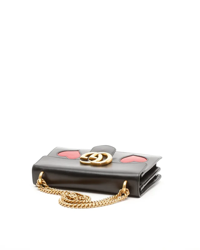 Gucci Medium GG Marmont Heart Bag in Leather from A Retro Tale, photo 5 of 8