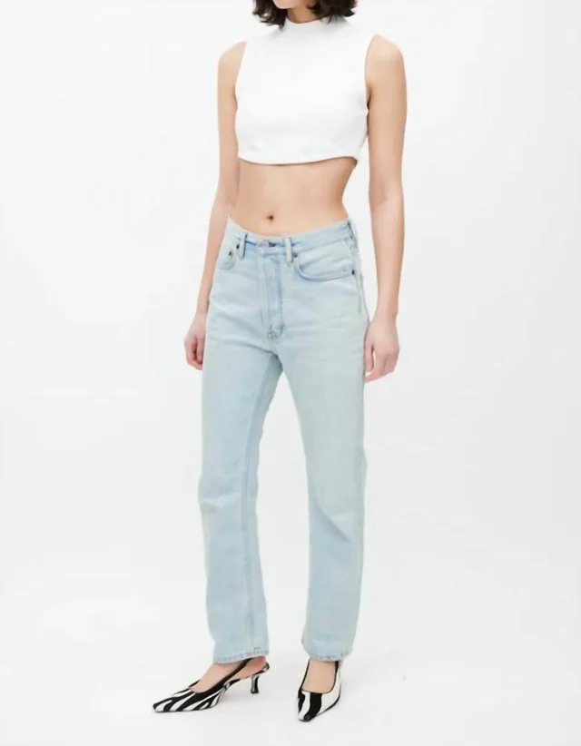 Acne Studios Straight Denim Jeans in Denim from Snagged&Bagged, photo 3 of 3