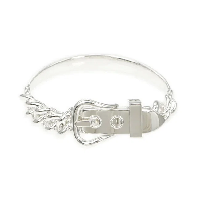 Hermès Bracelet Book le Series Inflexible GM 17 Silver in Silver from The Reluxe