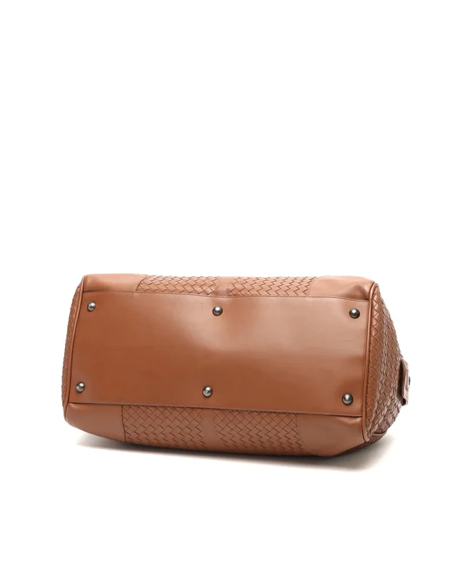 Bottega Veneta Intrecciato Boston Bag in Woven leather from A Retro Tale, photo 4 of 8