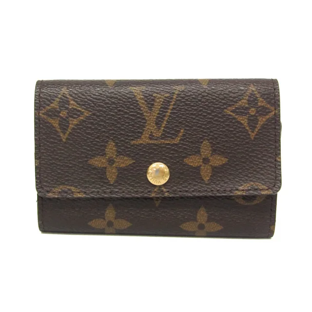 Louis Vuitton Key Holder 6 M62630 Men,Women Monogram Key Case Brown in Brown Monogram from Elady