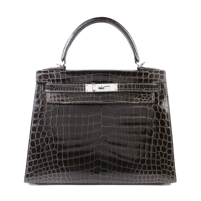 Hermès Kelly 28 Sellier Graphite (88) from Ginza Xiaoma
