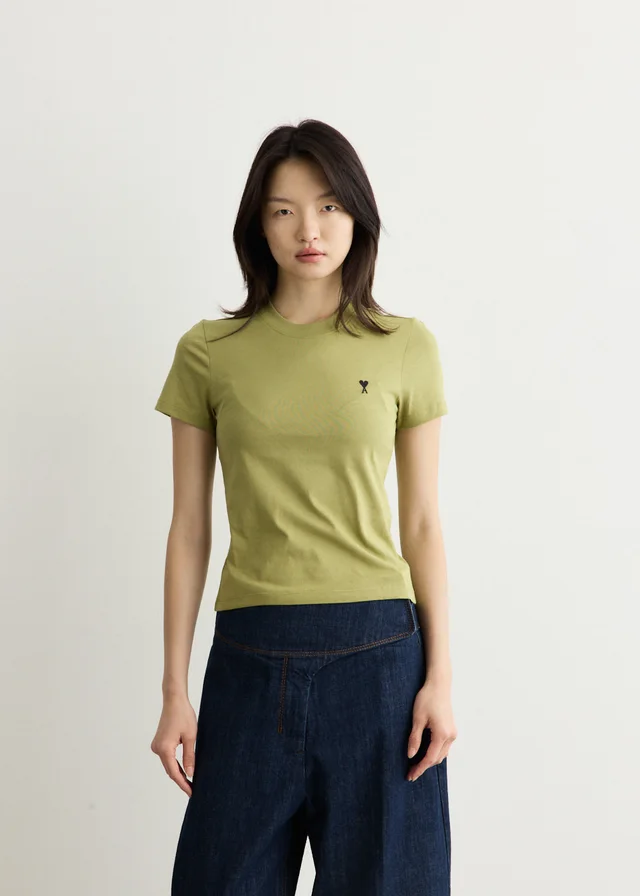 AMI PARIS Cropped T-Shirt from Incu, photo 1 of 1