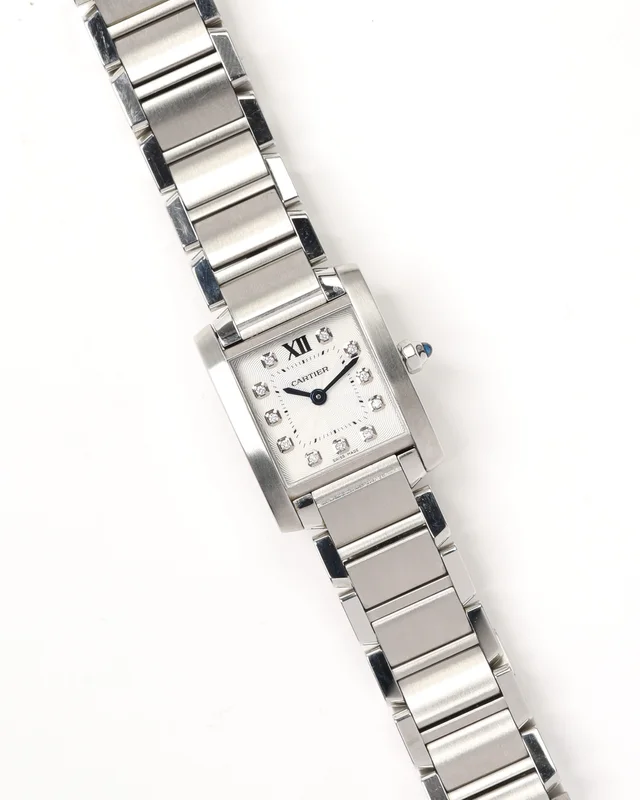 Cartier Tank Francaise 20mm ca 2015 Full Set Watch from A Retro Tale