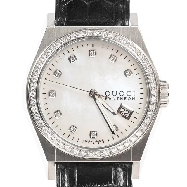 Gucci Watch 115.4 White in White from The Reluxe