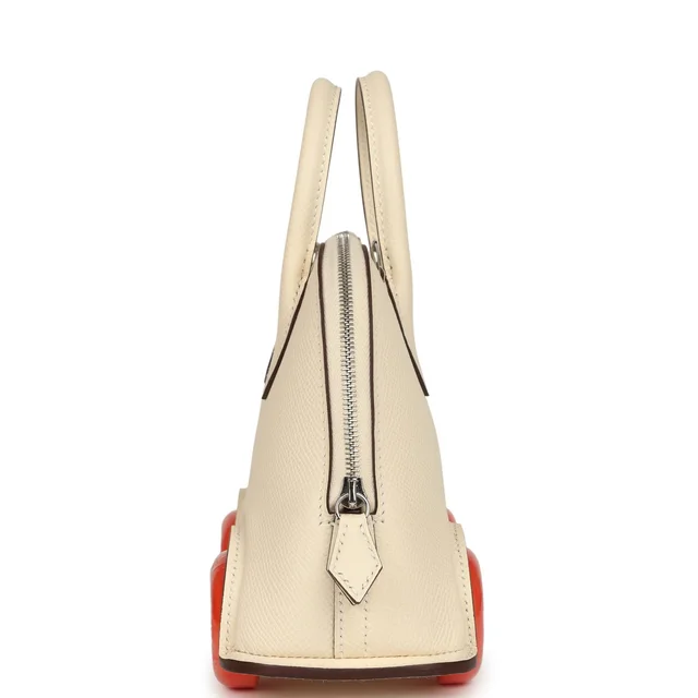Hermès Bolide On Wheels 1923 Nata, Orange Epsom Palladium Hardware in Orange Epsom leather from Madison Avenue Couture, photo 2 of 2