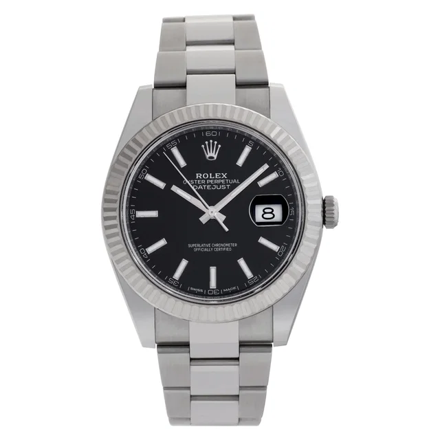 Unused Rolex Datejust 41 41mm 126334 in Stainless Steel, White Gold from Gray And Sons