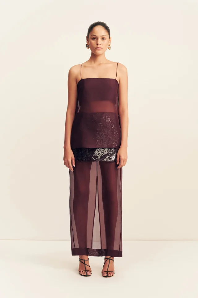 Shona Joy TIBBY SILK ORGANZA CAMI - PORT ROYALE from Shona Joy, photo 1 of 1