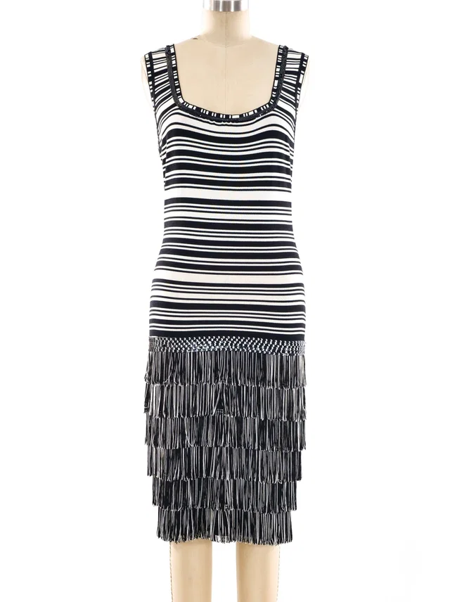 Dior Fringed Tank Dress from Arcade Vintage