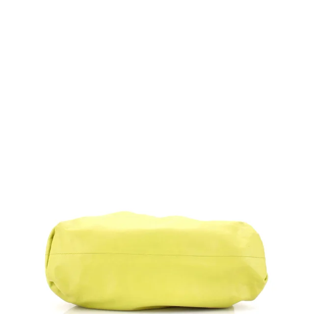 Bottega Veneta The Pouch Leather in green Leather from Rebag, photo 4 of 6