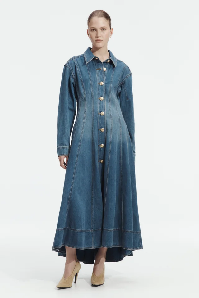 AJE Viva Denim Midi Dress from Aje, photo 1 of 1