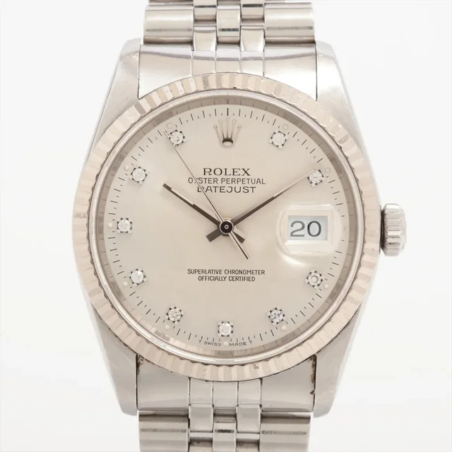 Rolex DATEJUST 36mm Watch 16234G from The Purse Affair