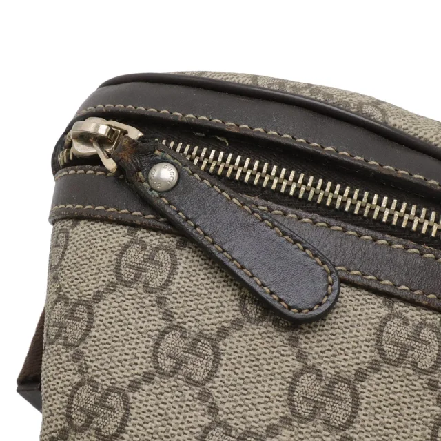 Gucci GG Supreme Body Bag in Beige Canvas from LuxUness, photo 6 of 9
