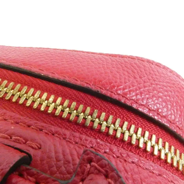 Louis Vuitton Saintonge Monogram Empreinte Shoulder Bag in Red Calfskin from LuxUness, photo 4 of 8