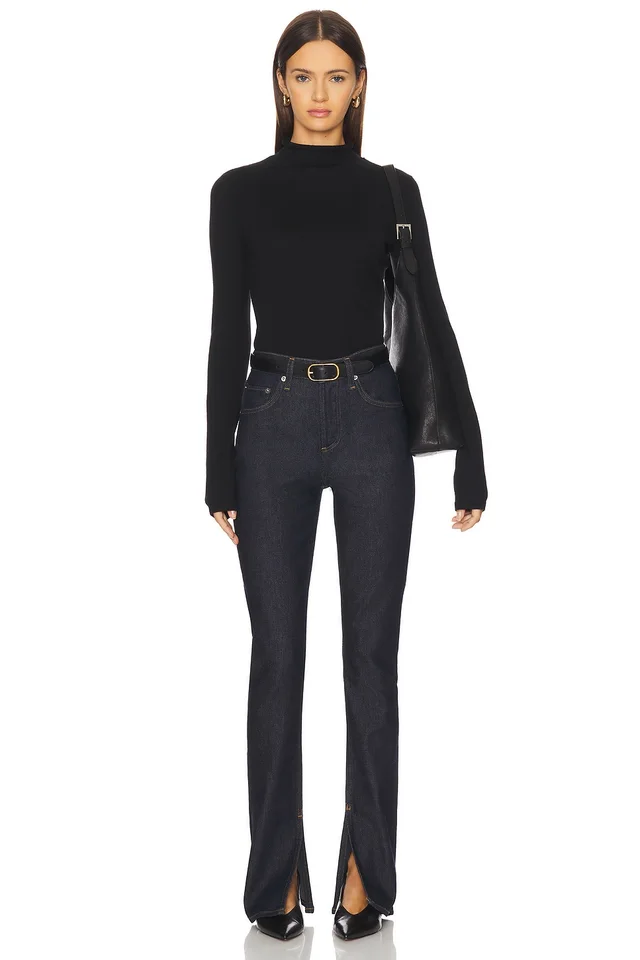 AGOLDE Ingram Split Skinny Jeans in Rinse, photo 5 of 6 from REVOLVE (Canada)