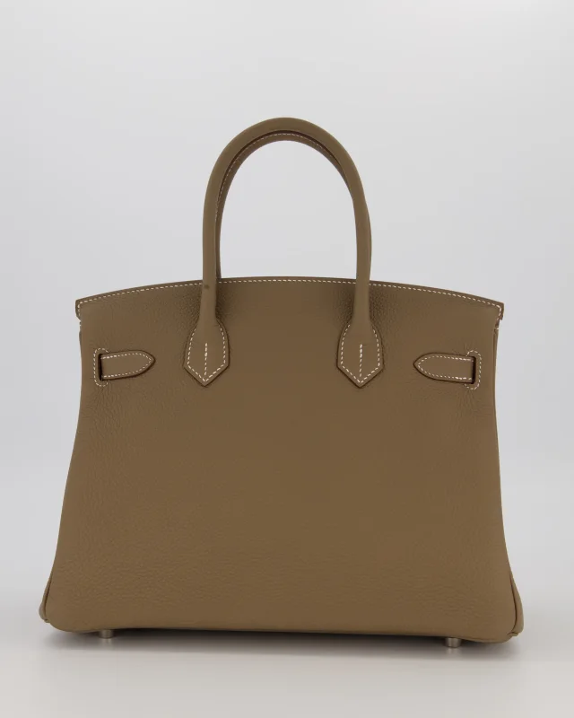 Hermès Birkin 30 Retourne Bag in Taupe Togo leather from Sellier, photo 6 of 20
