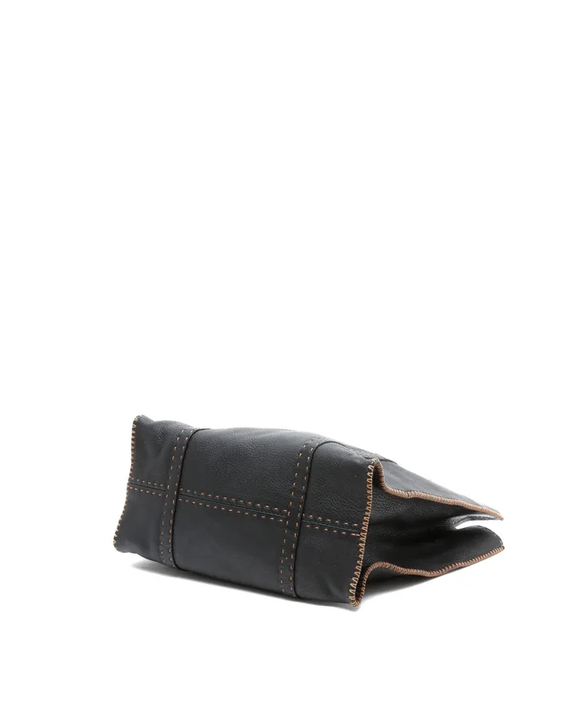 Fendi Selleria Stitch Tote Bag in Suede from A Retro Tale, photo 5 of 9