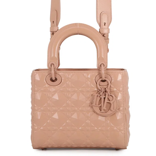 My ABC Dior Ultra Matte Lady Dior Matt pink Leather Size Small in Pink Leather from GALLERY RARE