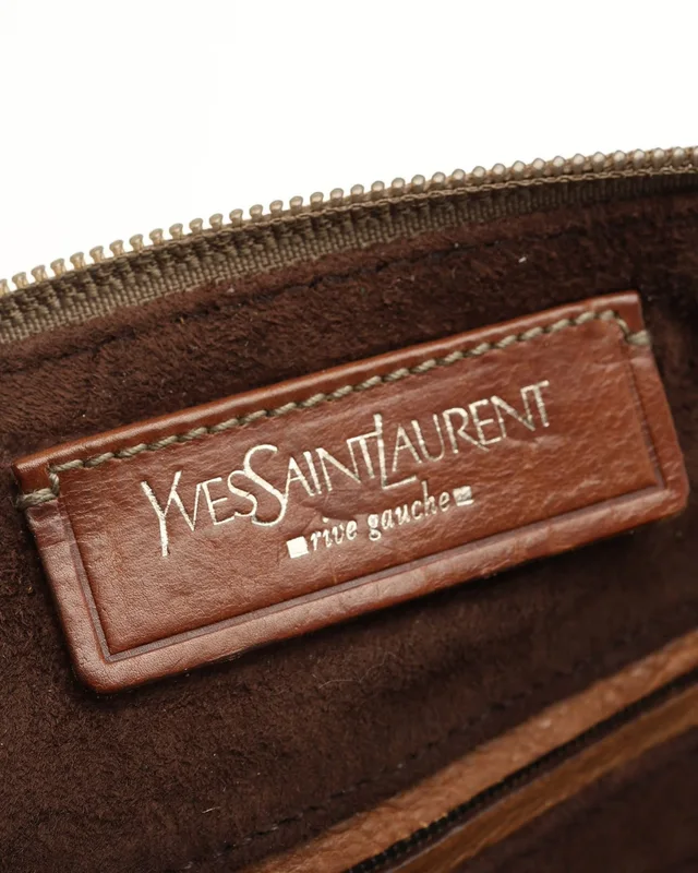 Saint Laurent Yves Mombasa Suede Bag in Suede from A Retro Tale, photo 10 of 11