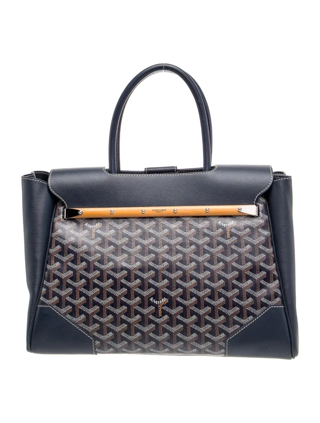 Goyard Goyardine Saigon 2024 in blue Canvas from The RealReal, photo 4 of 6