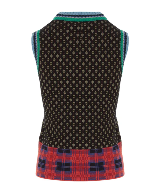 Dries Van Noten Jacquard wool sweater, photo 2 of 3 from SENSER