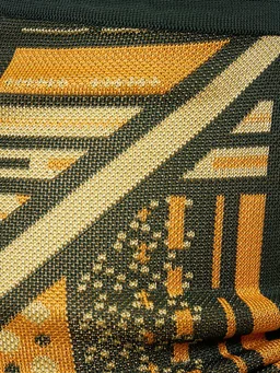 Ahluwalia Sports shorts with geometric pattern in 100% Viscose, photo 10 of 11 from LUISAVIAROMA