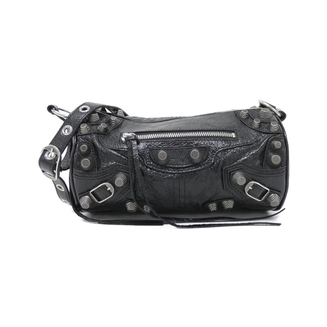 Balenciaga Le Cagole Lamb Shoulder Bag in Leather from LuxUness