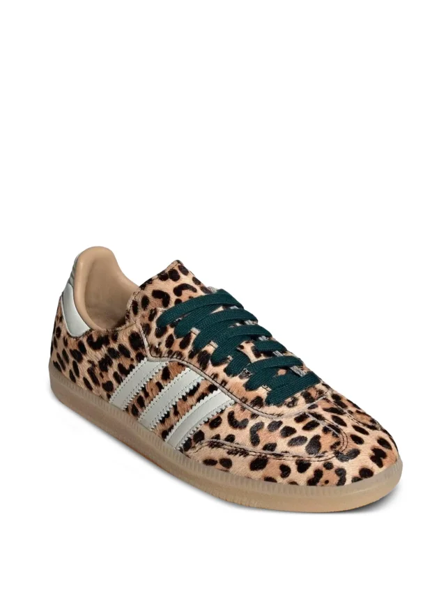 adidas Samba OG leopard-print sneakers, photo 2 of 2 from FARFETCH