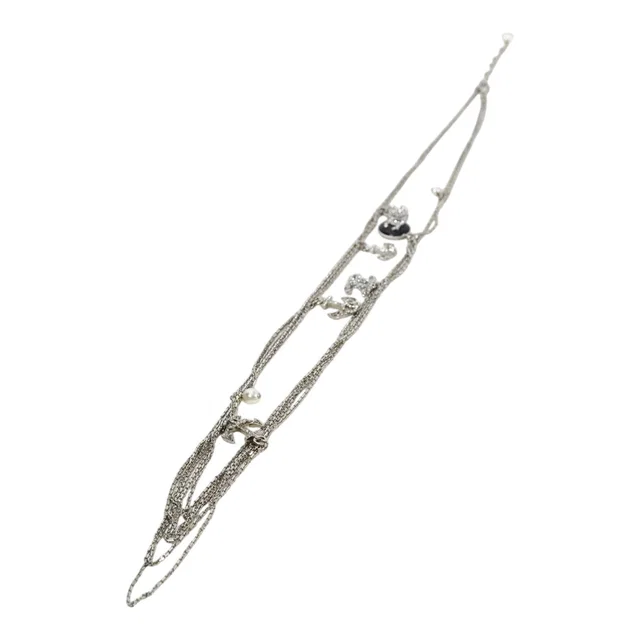Chanel Anchor CC Logo Necklace from Luxury Promise