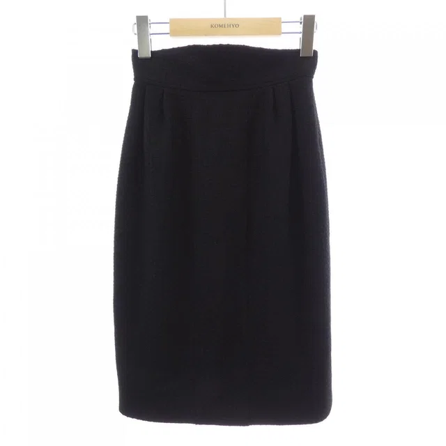 Chanel Vintage Skirt Black in Black from The Reluxe