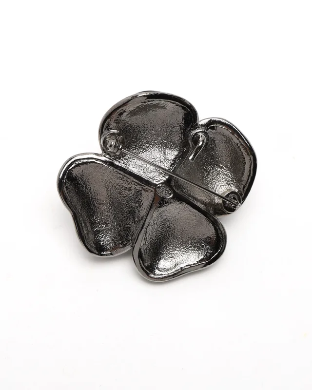 Chanel Camellia Brooch in Silk from A Retro Tale, photo 3 of 3