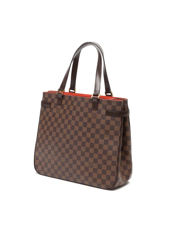 Louis Vuitton Damier Ebene Uzes Tote Bag in Brown Canvas from A Retro Tale, photo 3 of 8
