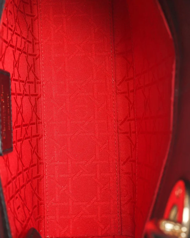 Small Lady Dior Bag in Leather from A Retro Tale, photo 8 of 9