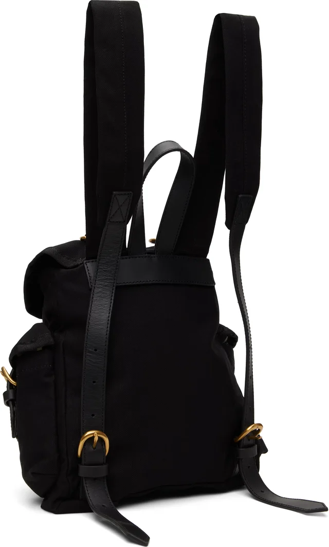 Vivienne Westwood Black Highland Small Backpack, photo 7 of 8 from SSENSE