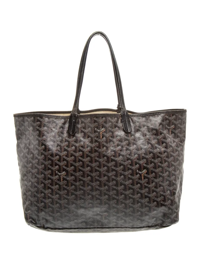 Goyard Goyardine St.Louis PM in black|red|brown Canvas from The RealReal