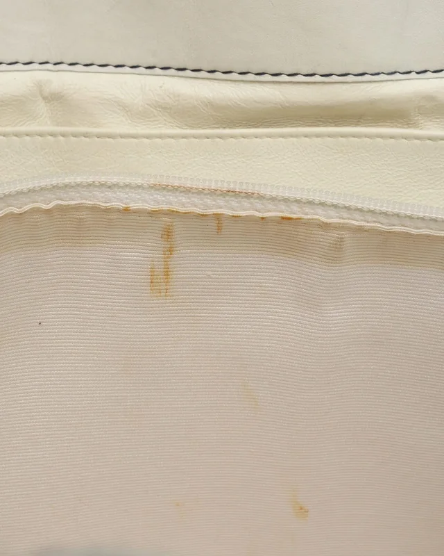 Chanel Chocolate Bar Wild Stitch Chain Tote Bag in Brown Denim from A Retro Tale, photo 8 of 9