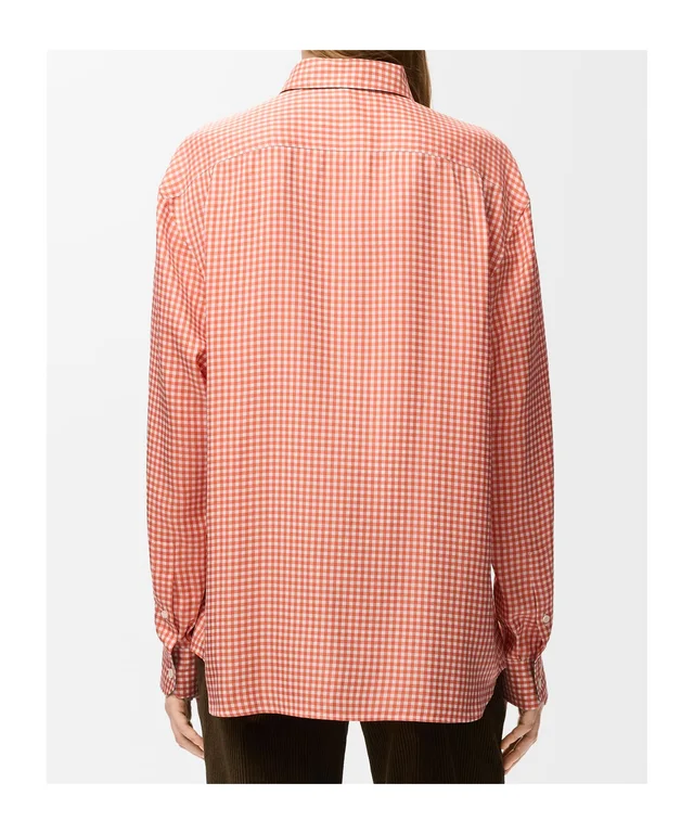 Loewe Long Sleeve Checked Shirt, photo 8 of 9 from SENSER