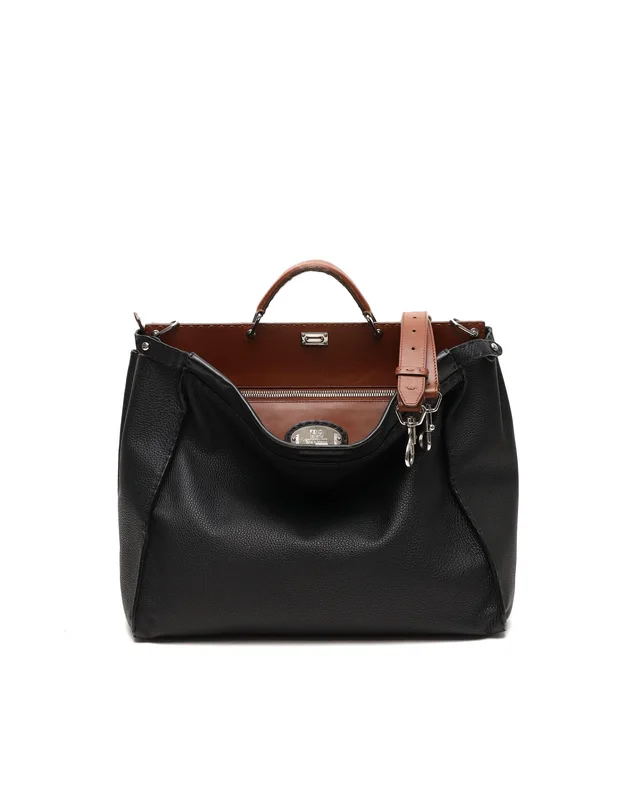 Fendi Large Selleria Peekaboo Top Handle Bag from A Retro Tale
