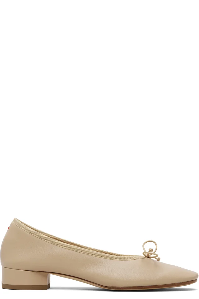 Aeyde Beige Onda Heels, image 1 of 1 from SSENSE