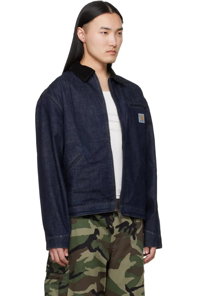 Carhartt Work In Progress Blue OG Detroit Denim Jacket, photo 2 of 4 from SSENSE