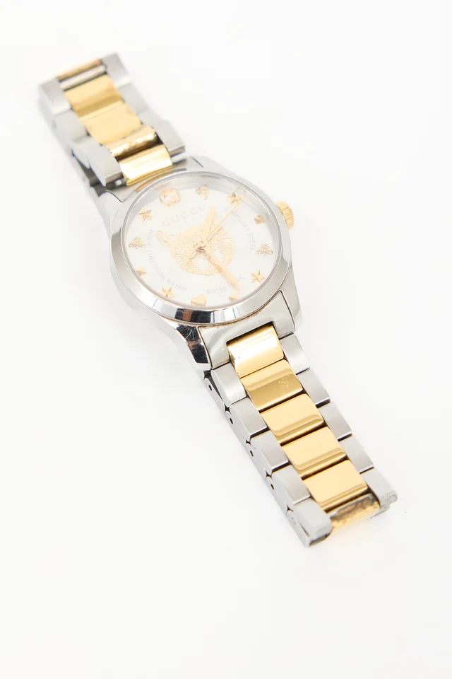 Gucci 27mm Stainless Steel G-Timeless Watch from VSP Consignment, photo 2 of 2